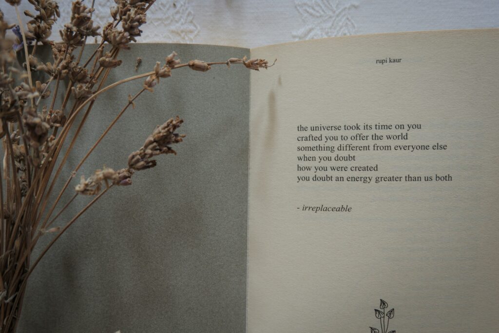 Book with self compassion quotes