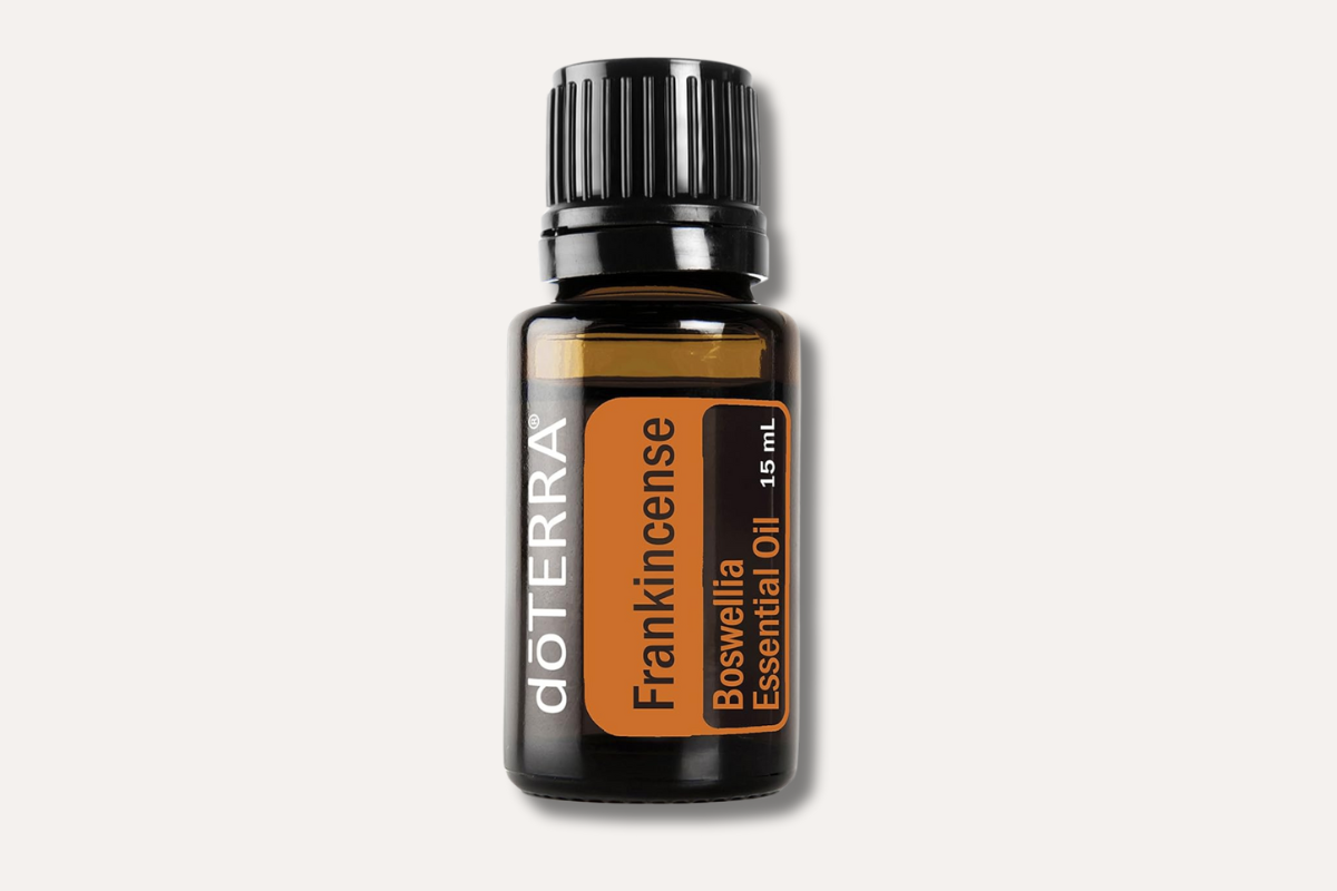 doTERRA Frankincense essential oil for OCD, Boswellia therapeutic oil bottle for calming support