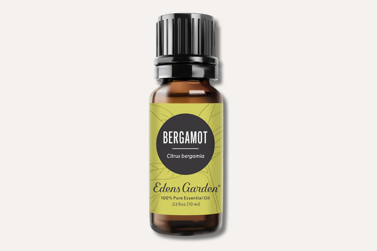 Edens Garden Bergamot essential oil for OCD relief, citrus bergamia oil bottle for stress and mood balance