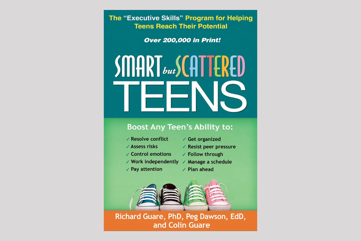 Smart but Scattered Teens book – executive skills guide for ADHD teens to boost focus, organization, and planning