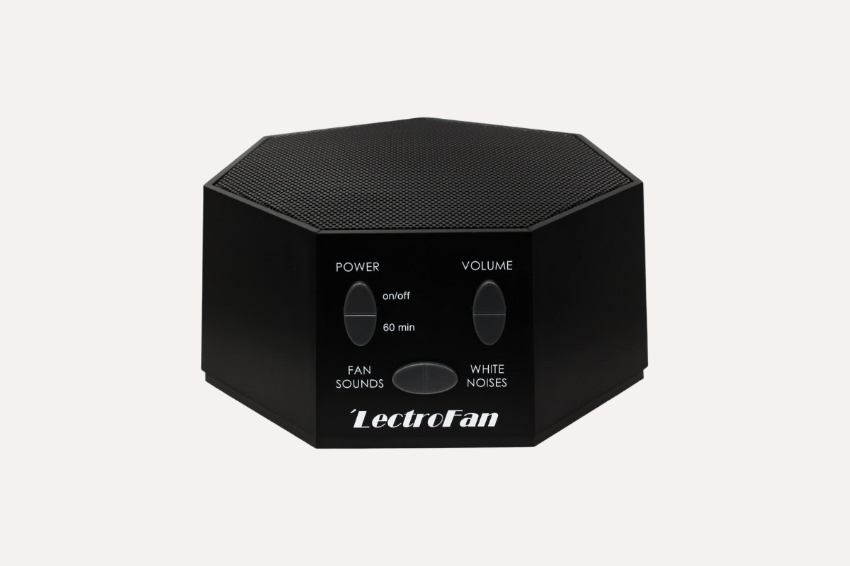 White noise machine for ADHD – LectroFan sound device to improve sleep and concentration