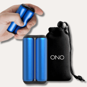 ONO aluminum hand roller fidget tool for quiet stress relief and focus support